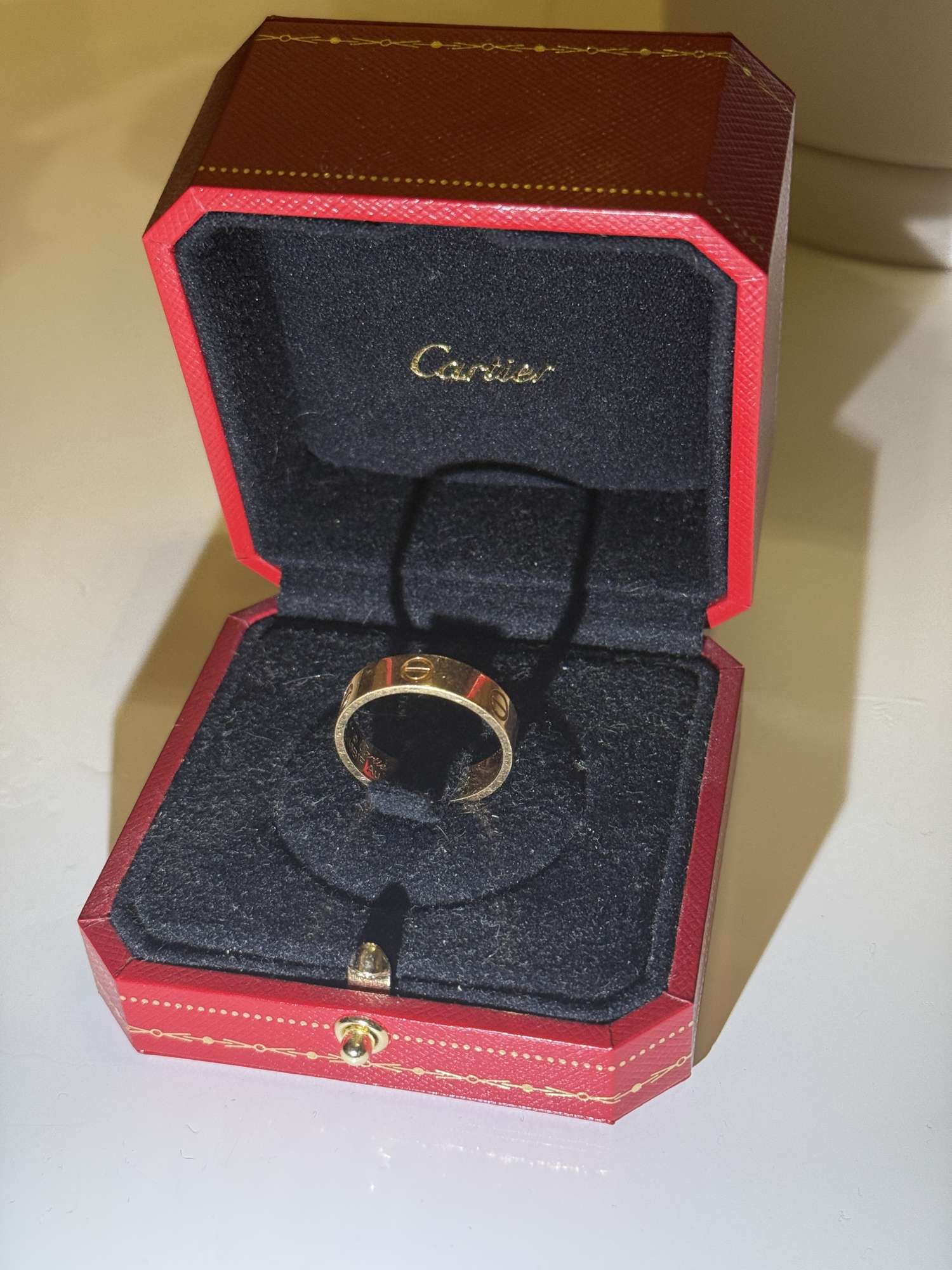 Cartier Love ring Classic zlte zlato šírka 5,5 mm