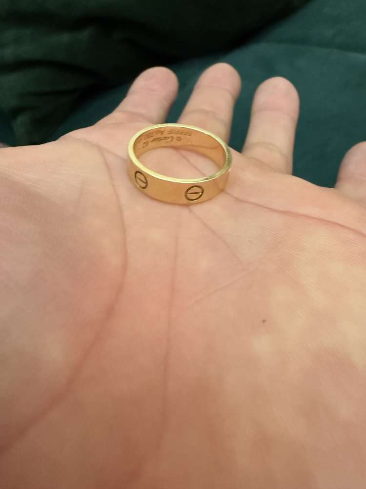 Cartier Love ring Classic zlte zlato šírka 5,5 mm