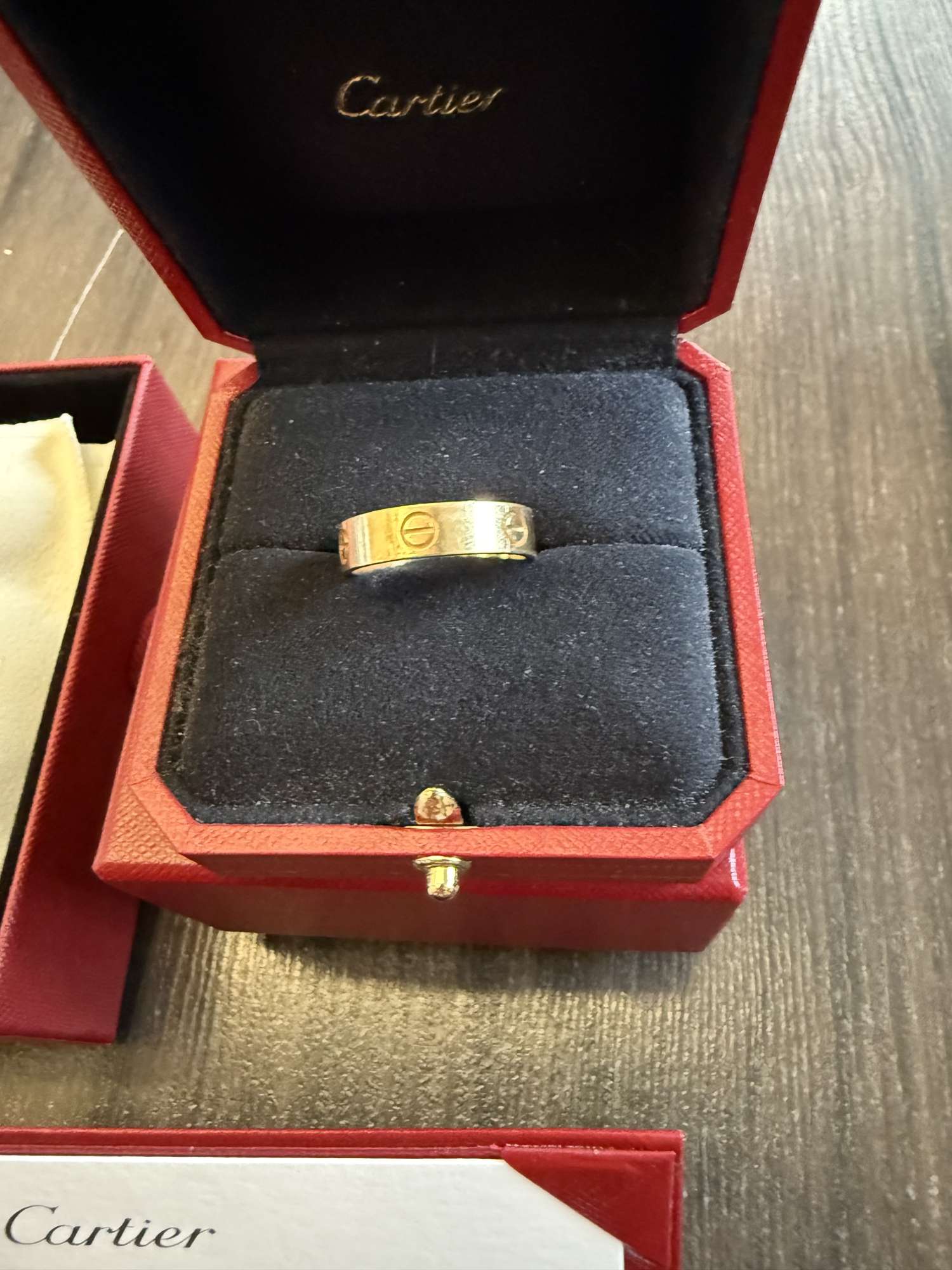 Cartier Love ring Classic zlte zlato šírka 5,5 mm