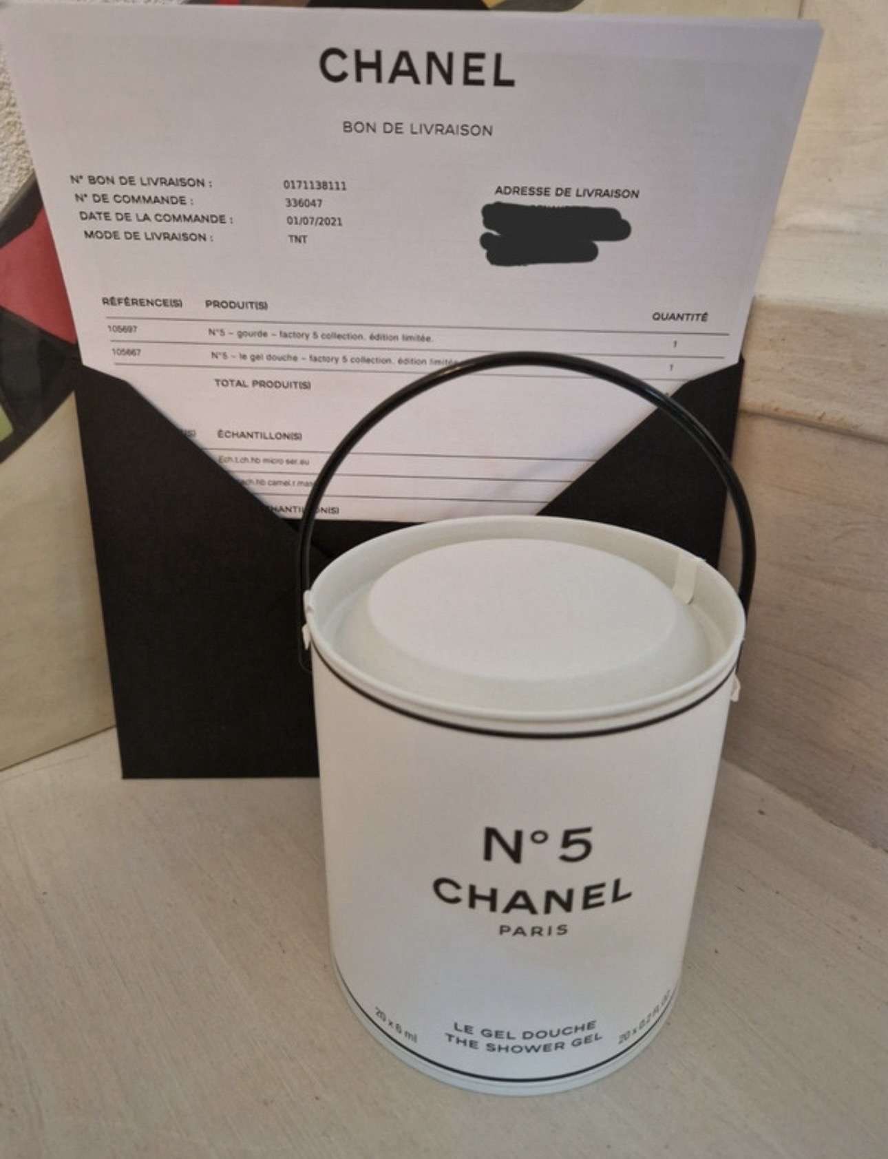 Chanel sprchové geliky