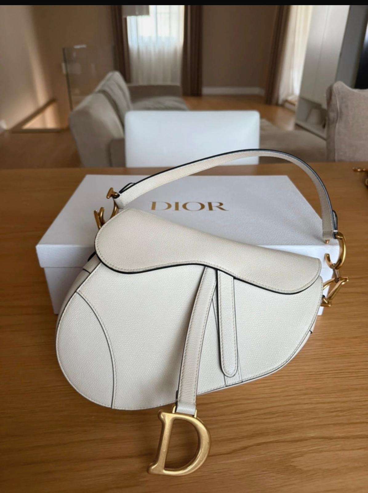 Dior saddle bag