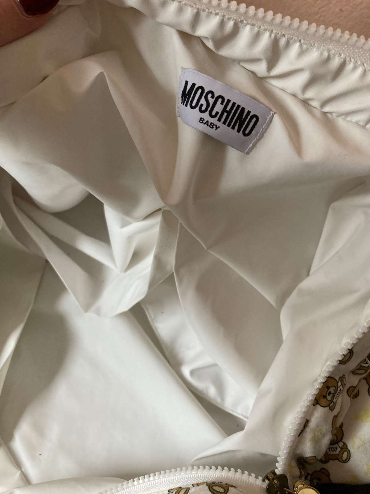 Moschino Baby prebaľovacia cestovná taška