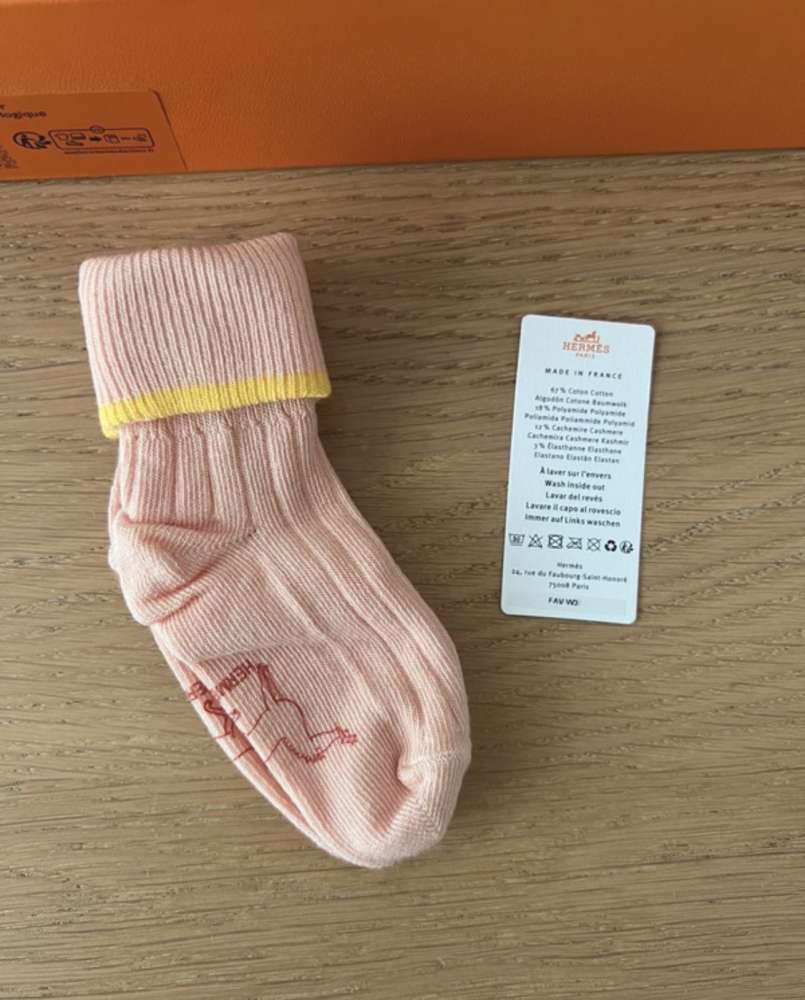 Hermes ponožky pre bábätka