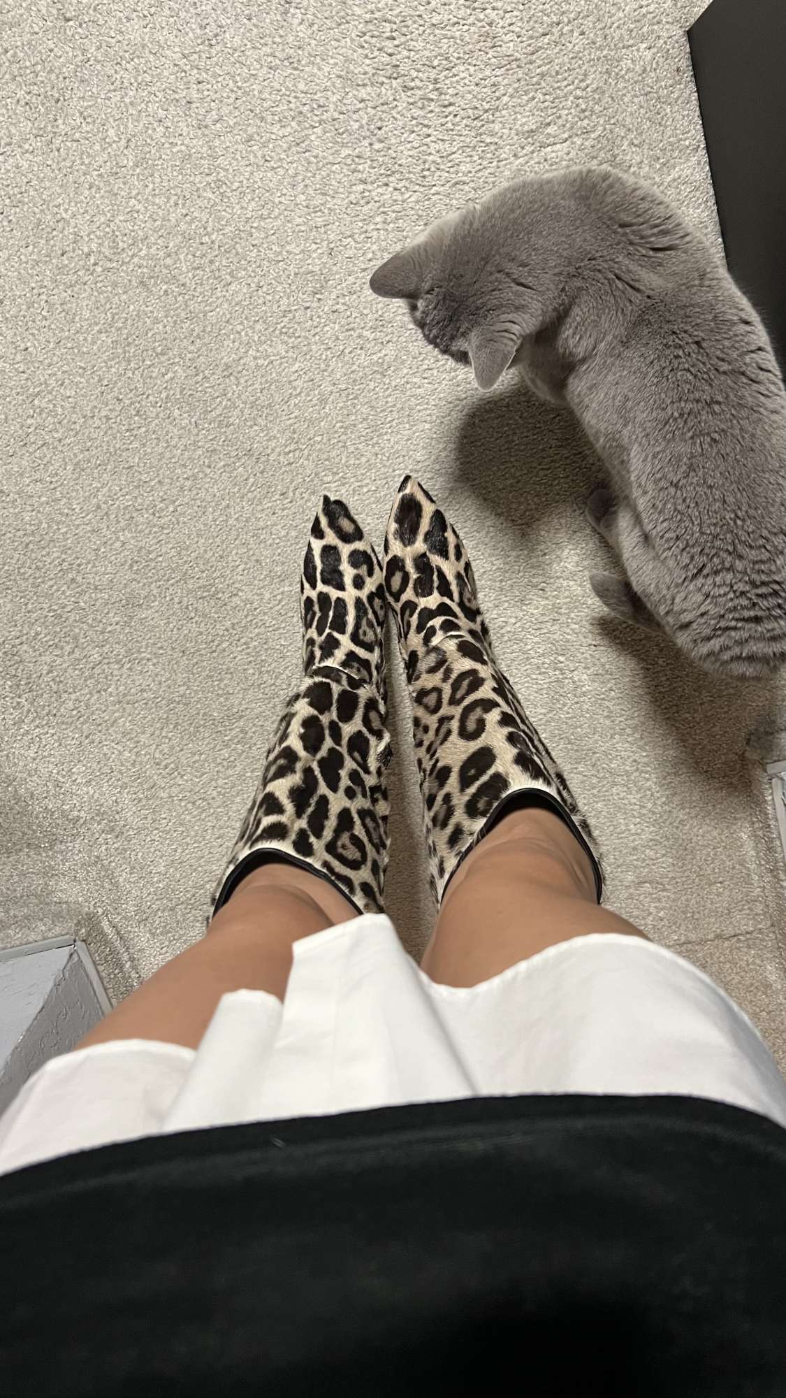 Tom Ford leopardie čižmy