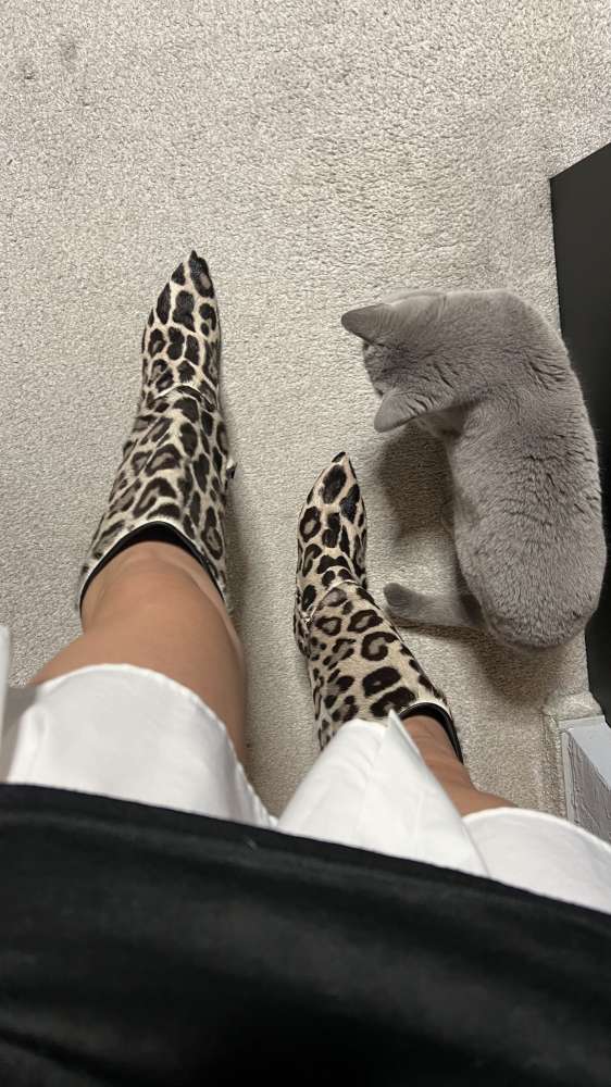 Tom Ford leopardie čižmy