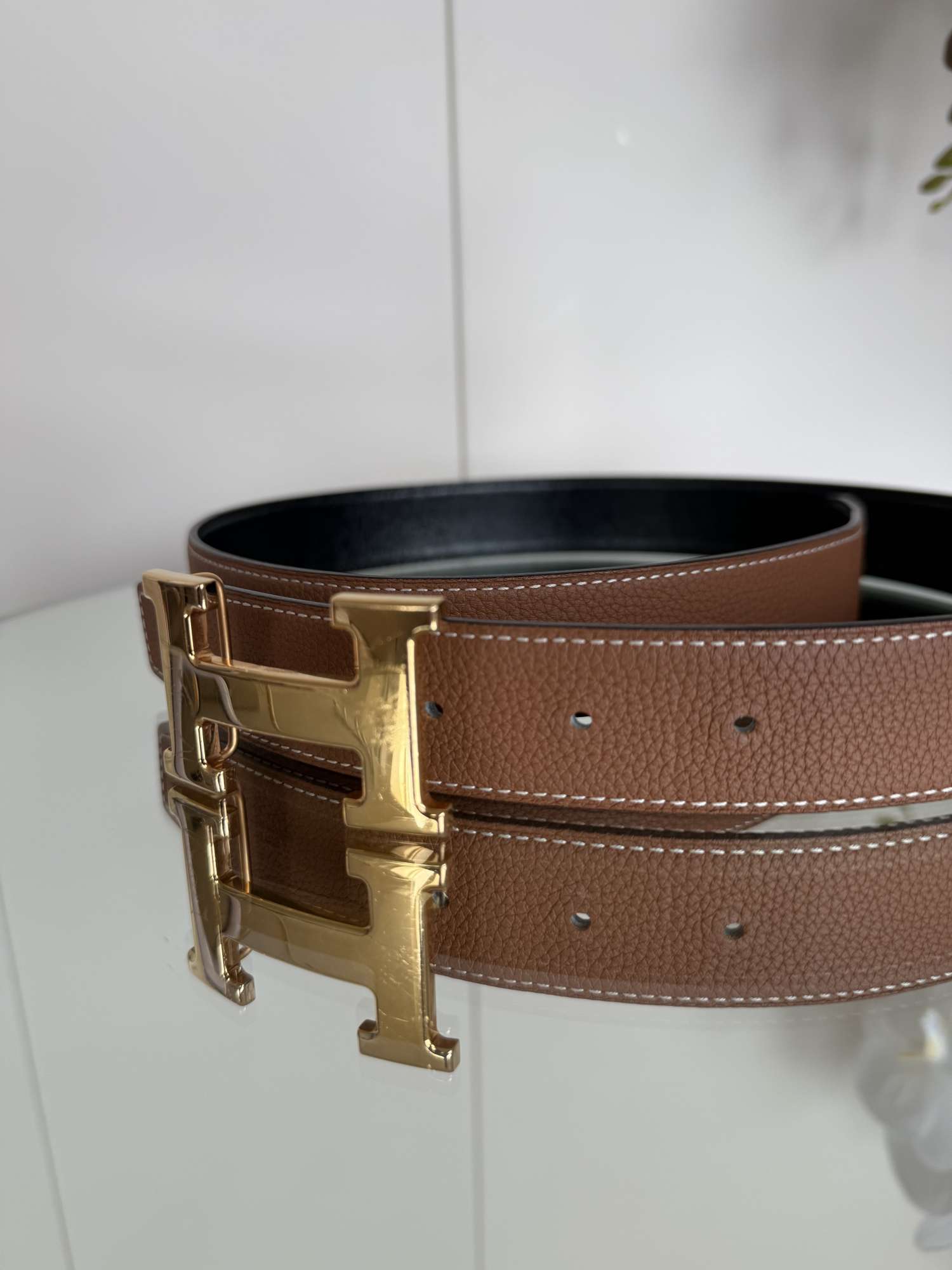 Hermes obojstranný opasok