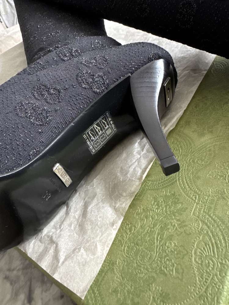 Gucci over knee stretch čižmy 39