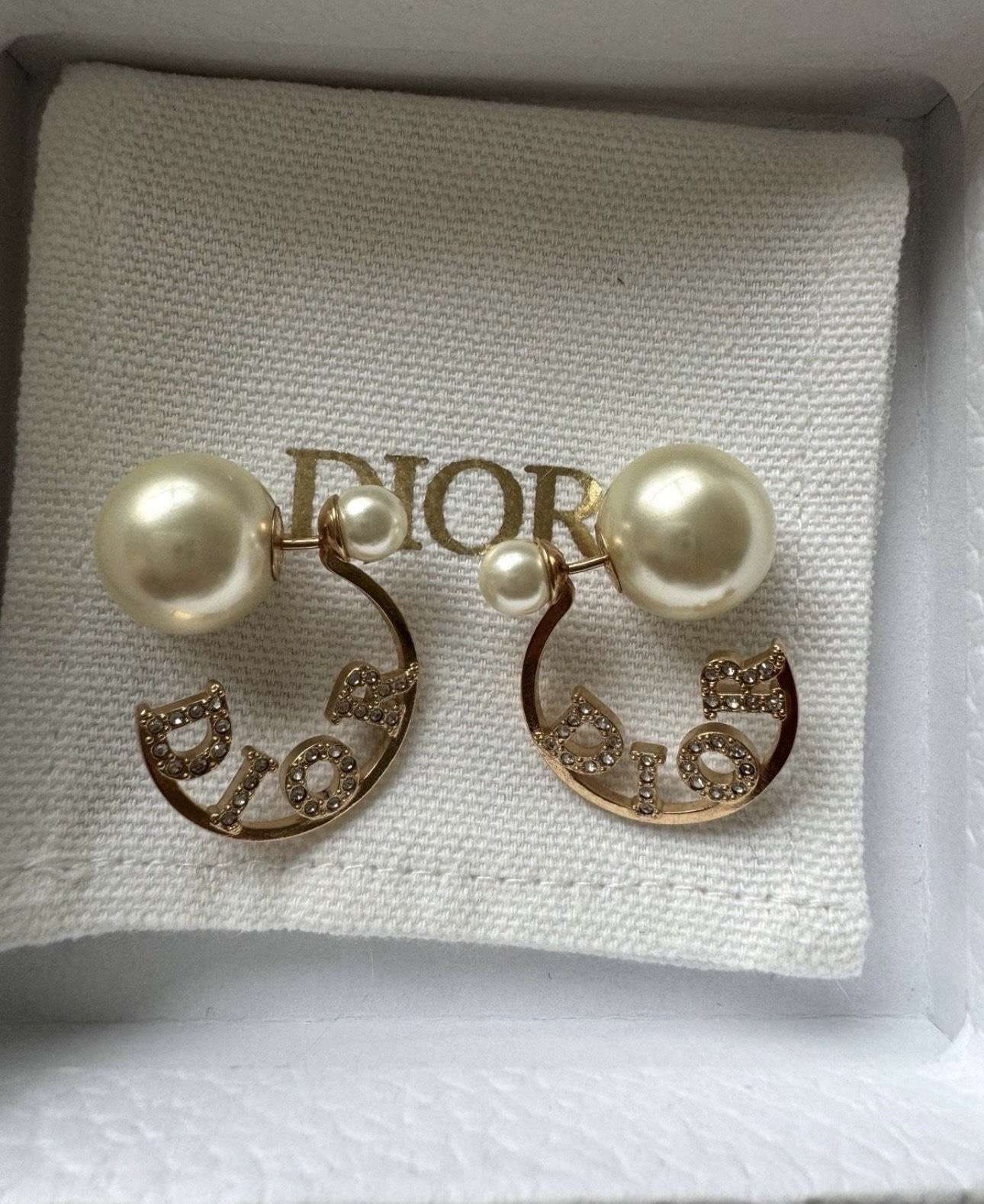 Dior náušnice