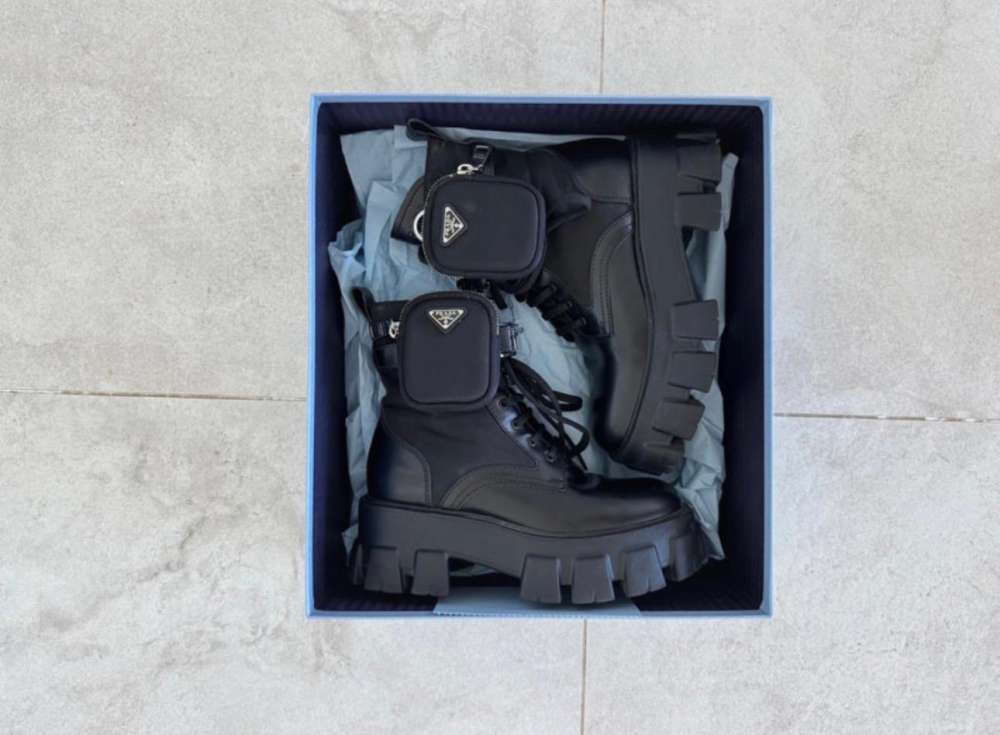 Prada monolith čižmy
