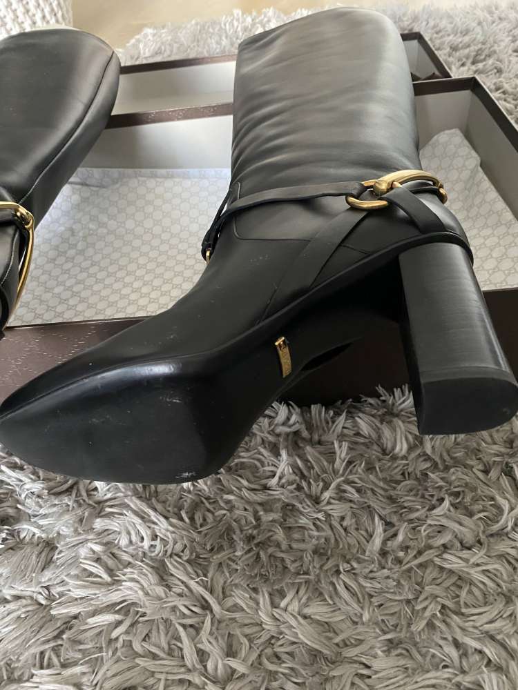 Gucci dámské kozačky, Horsebit, 39 velikost