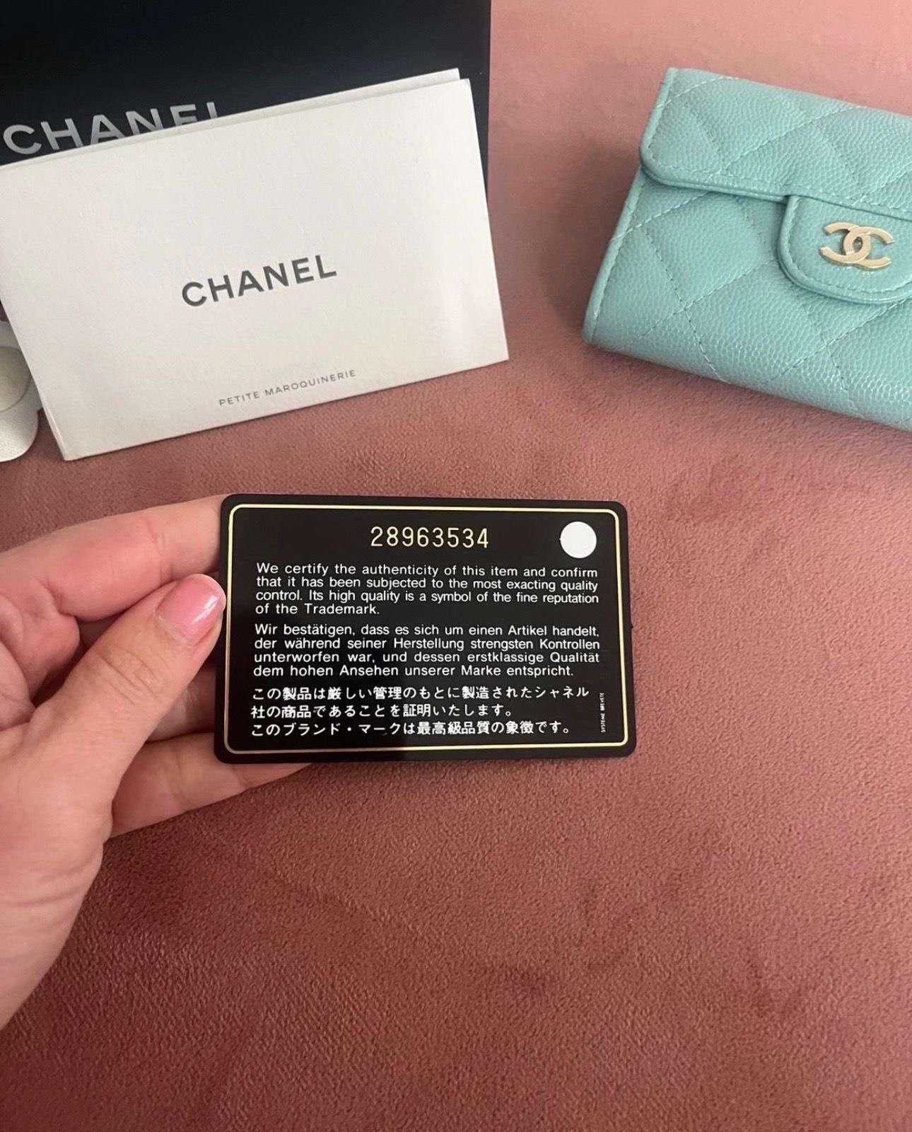 Chanel cardholder