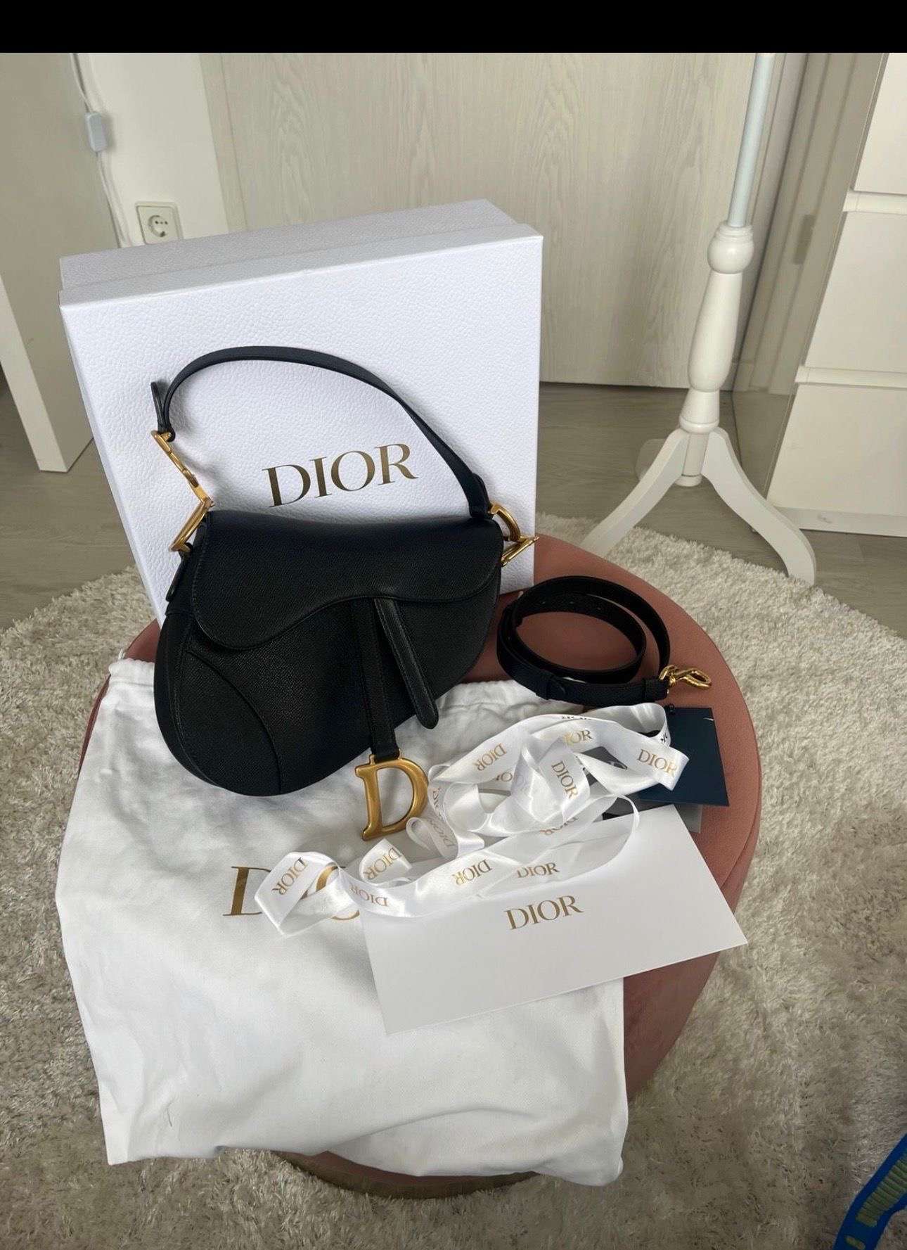 Dior saddle bag
