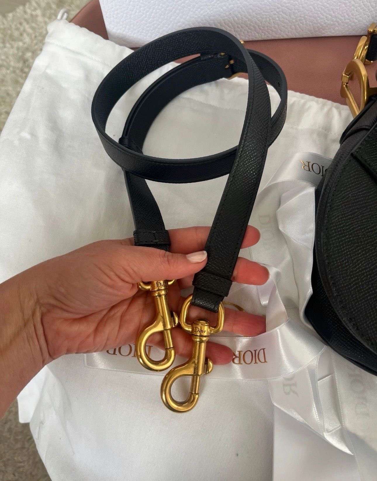 Dior saddle bag