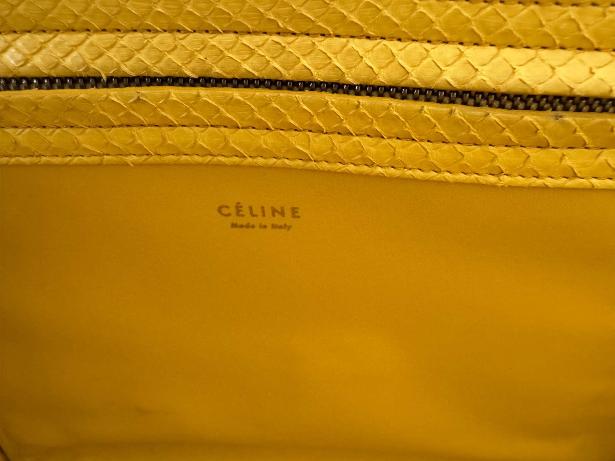 Celine toten bag Python