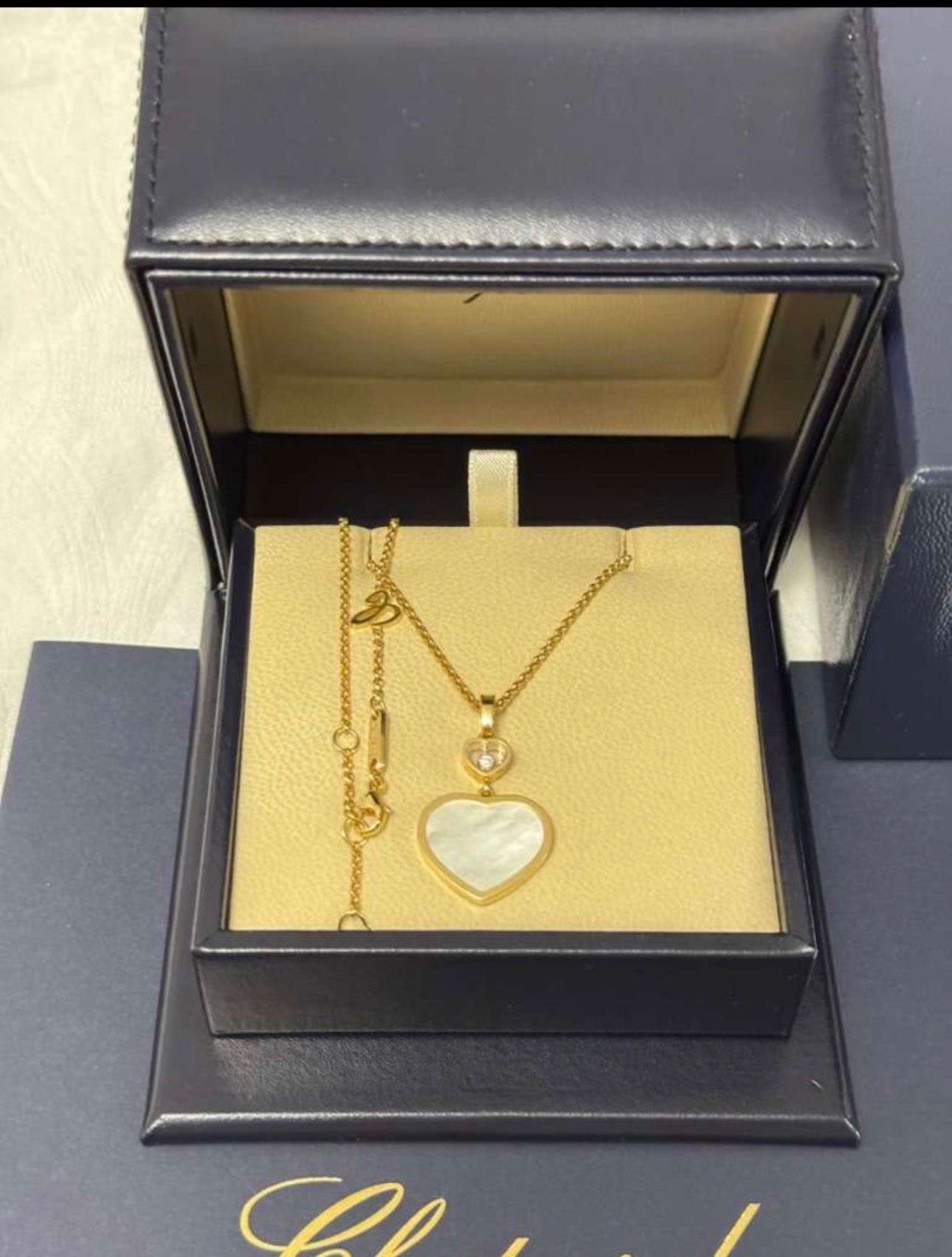 Chopard set naušnice, náhrdelník