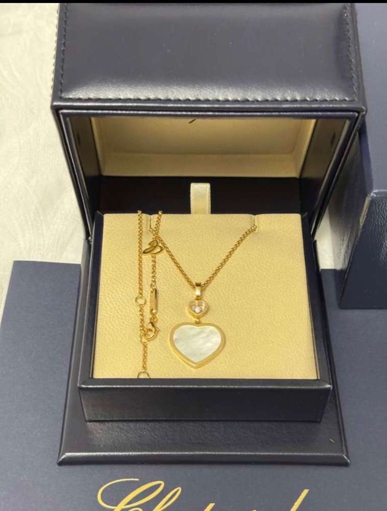 Chopard set naušnice, náhrdelník