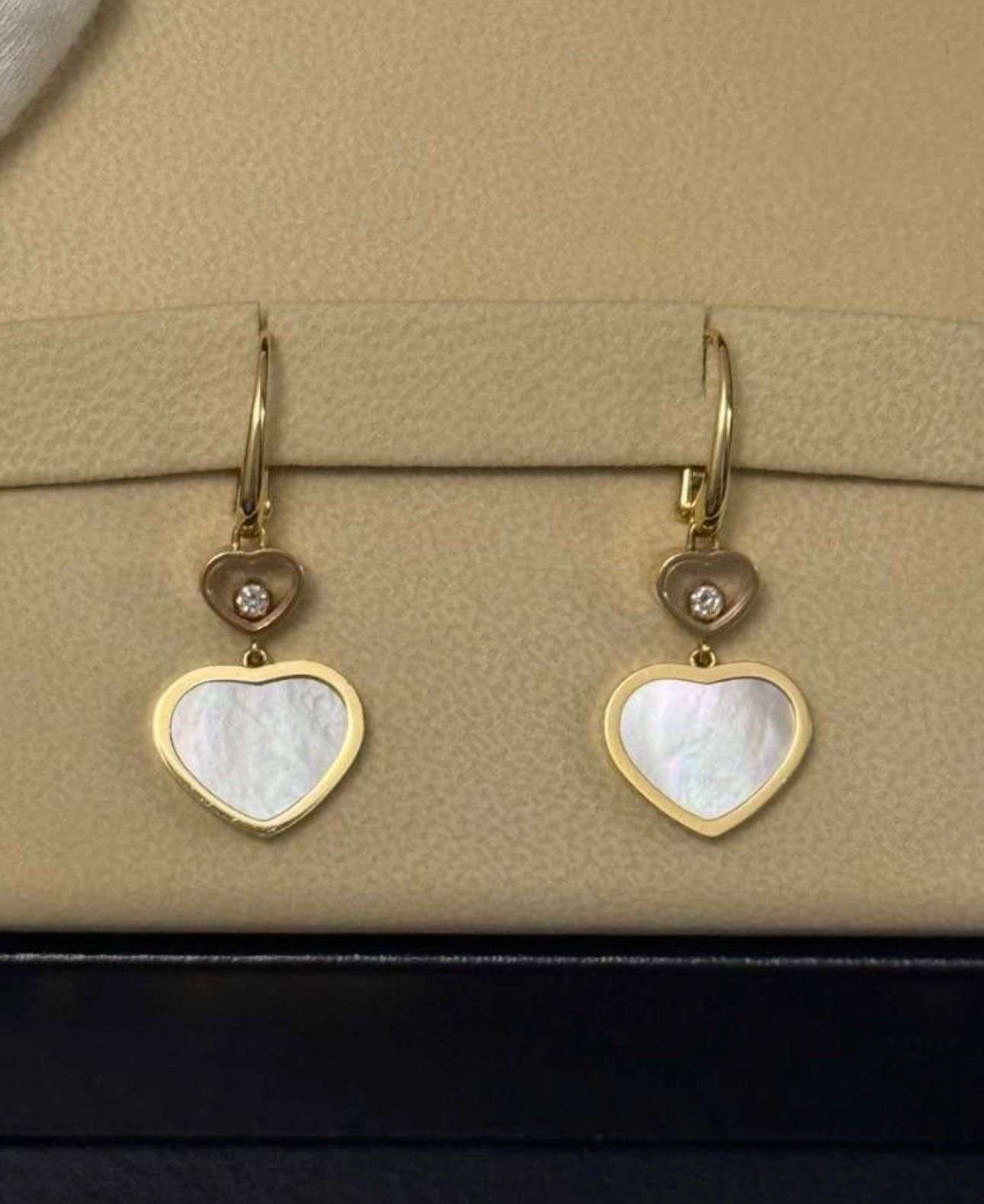 Chopard set naušnice, náhrdelník