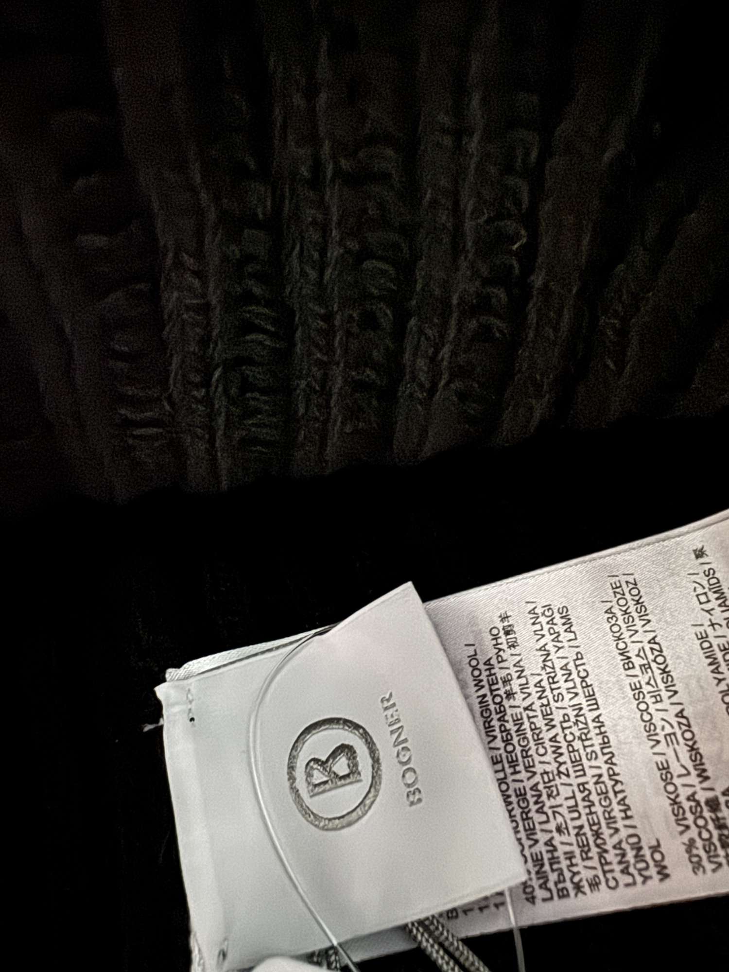 Bogner kašmírovo- vlnená čiapka