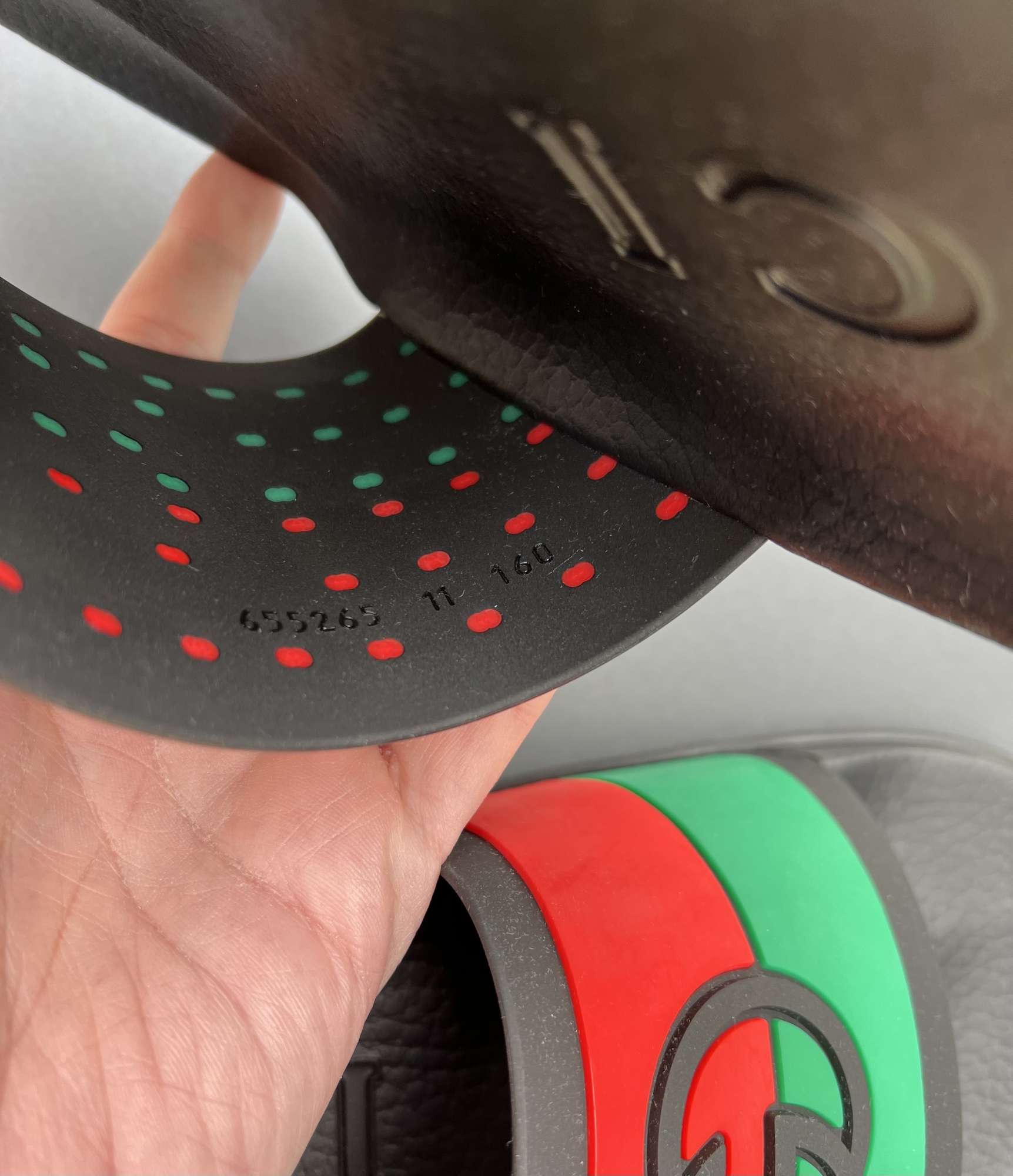 Gucci Interlocking pánské šlapky