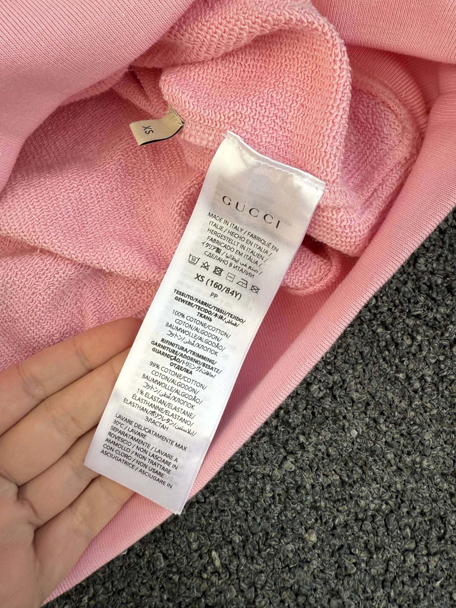 Gucci mikina růžová