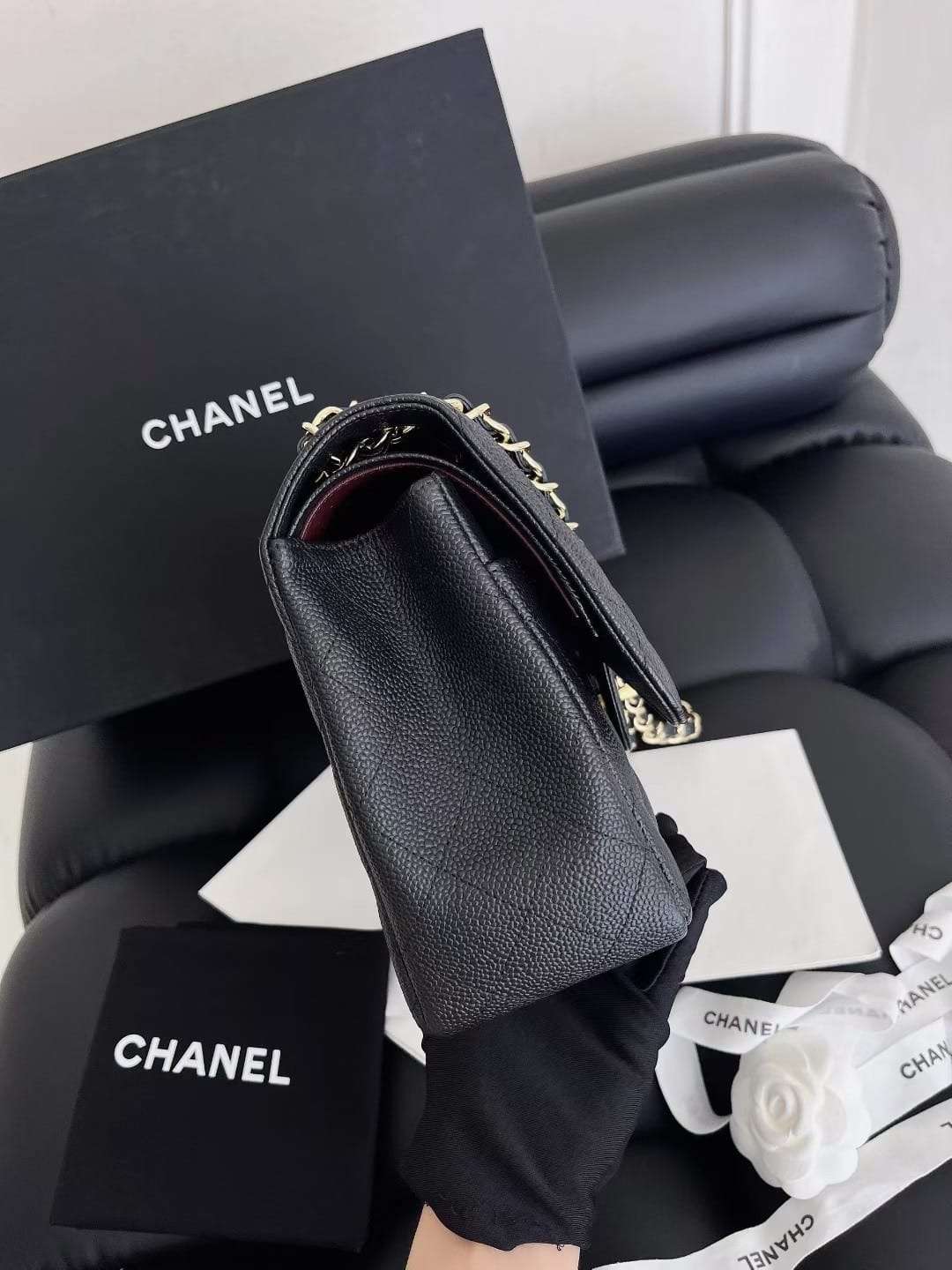 Chanel double flap