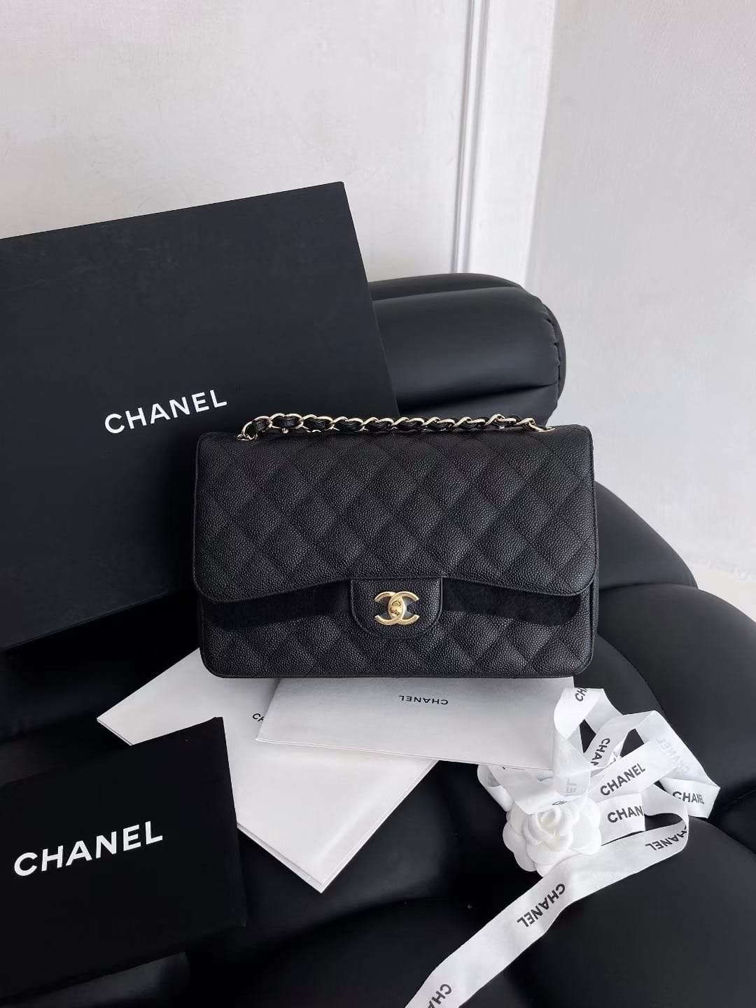 Chanel double flap