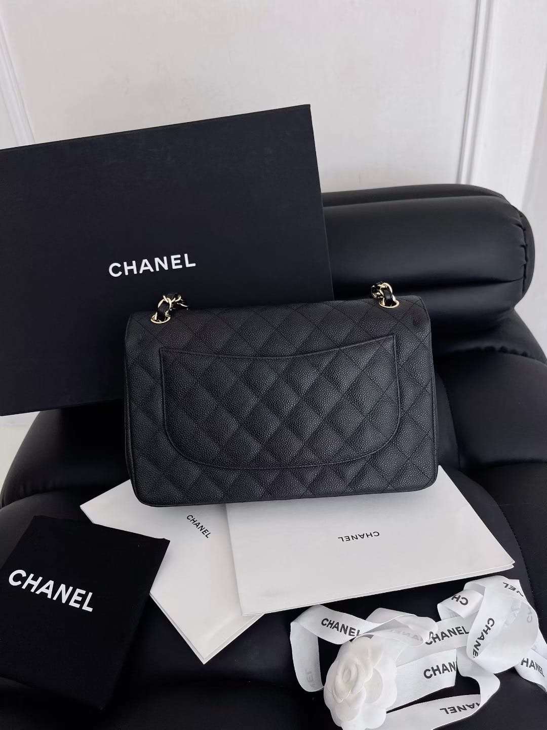 Chanel double flap