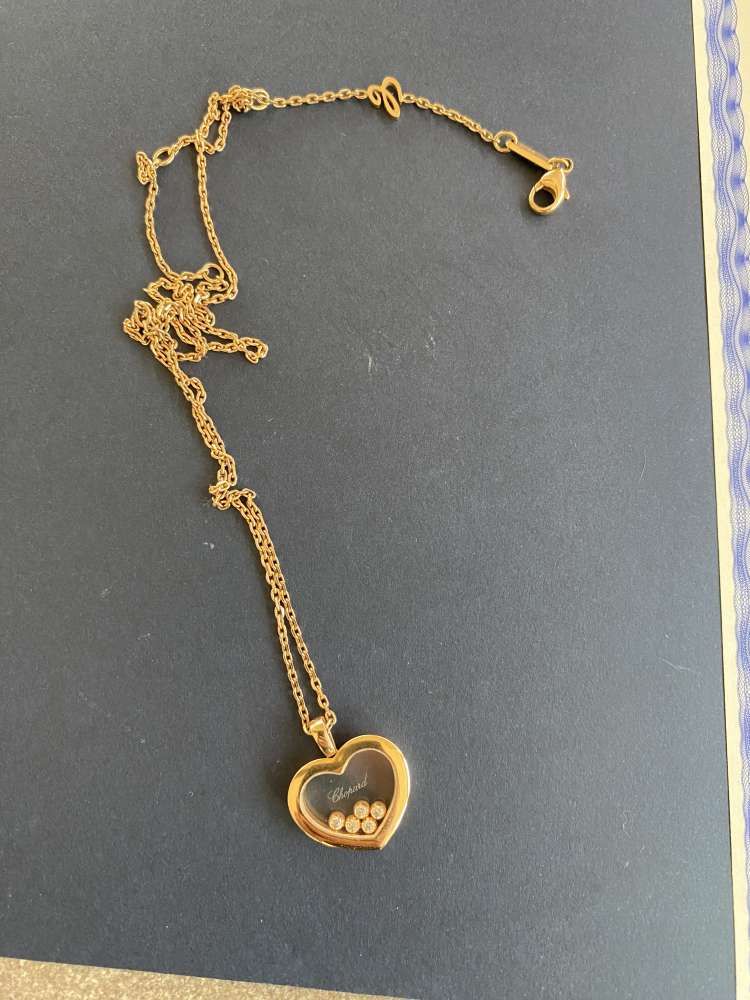 Náhrdelník Chopard Happy Diamonds