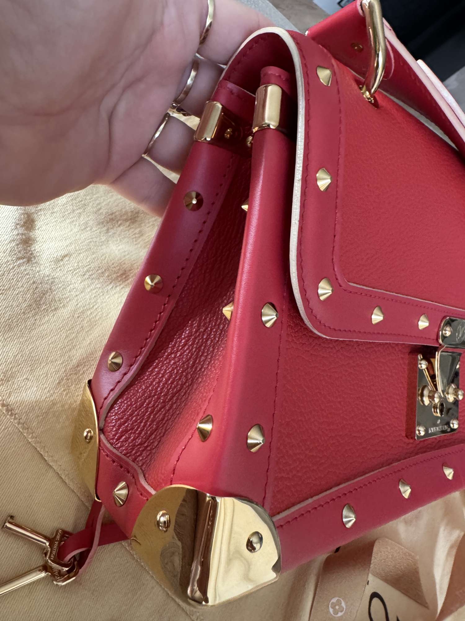 Louis Vuitton Suhali shoulder bag