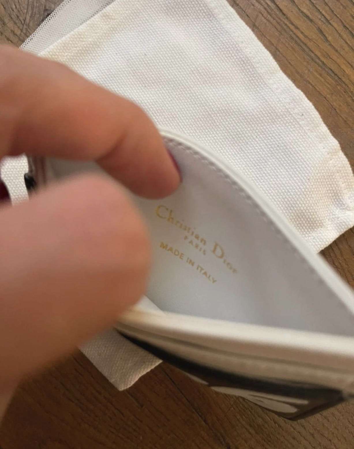 Dior cardholder/kartovnik