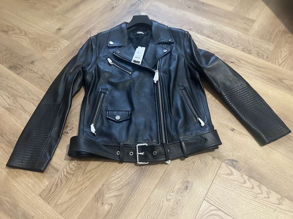 Kožená motorkárska bunda Karl Lagerfeld