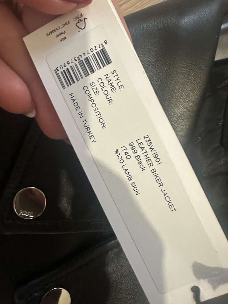 Kožená motorkárska bunda Karl Lagerfeld