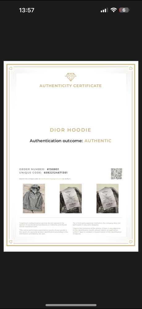 Christian Dior anorak bunda