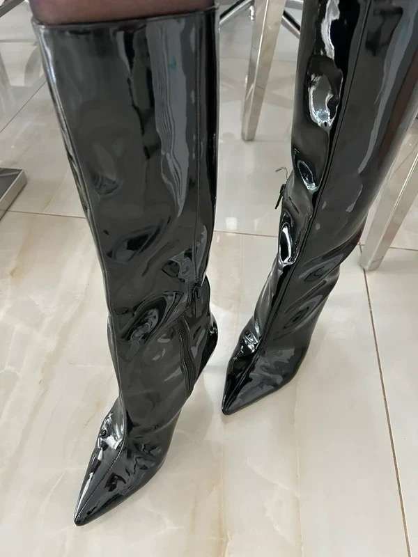 Guess kožené čižmy