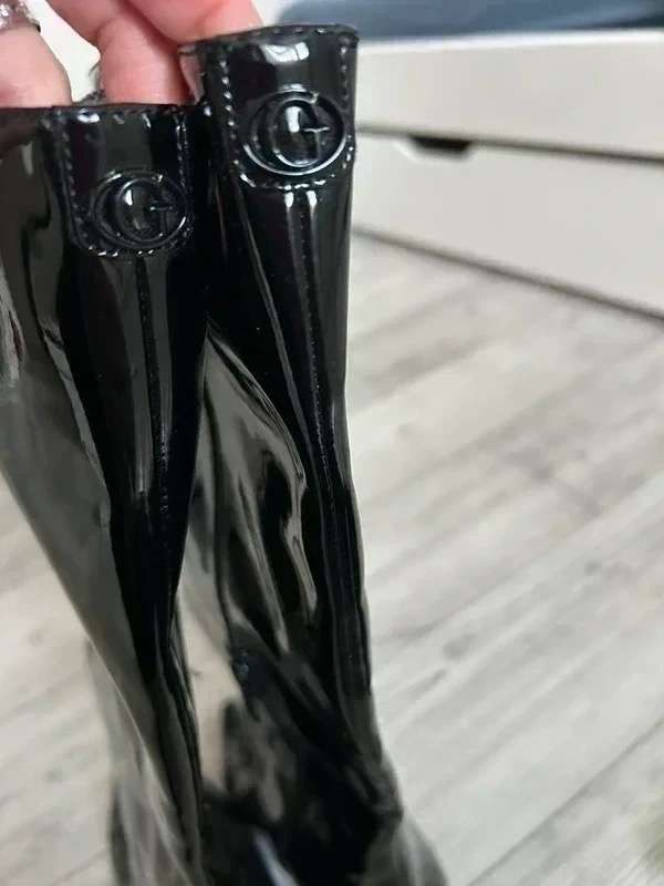 Guess kožené čižmy