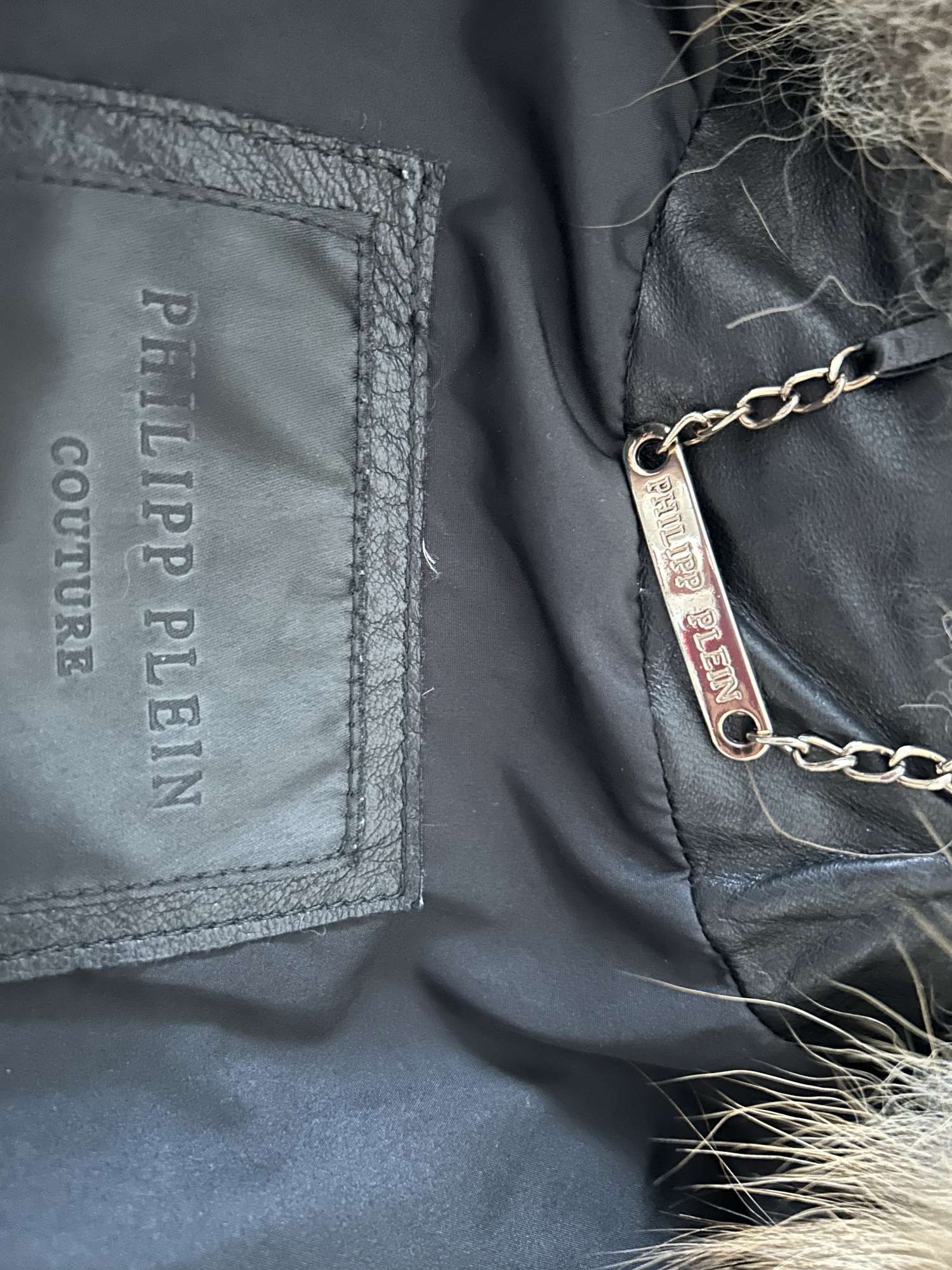 Kožená bunda Philipp Plein