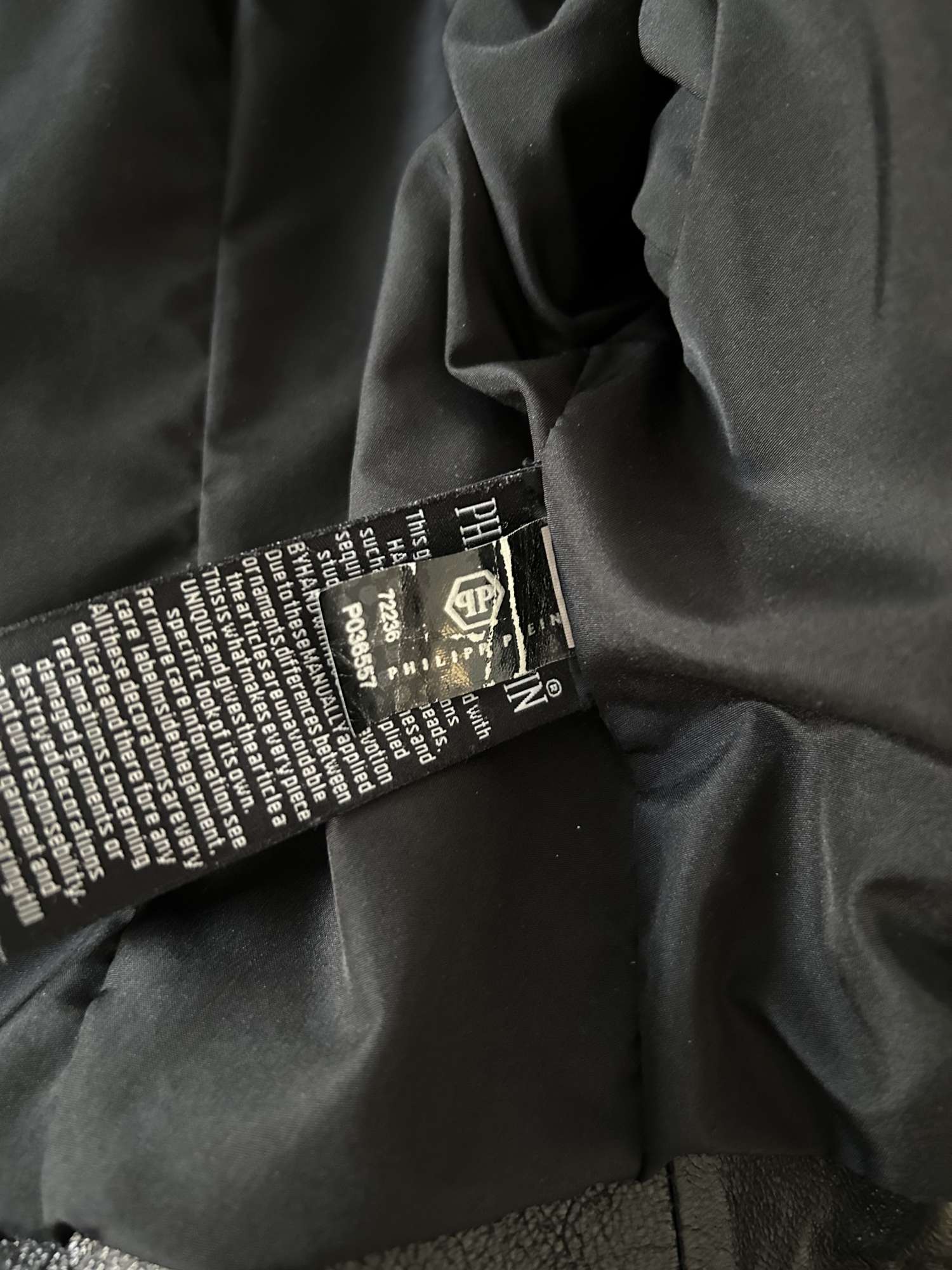 Kožená bunda Philipp Plein