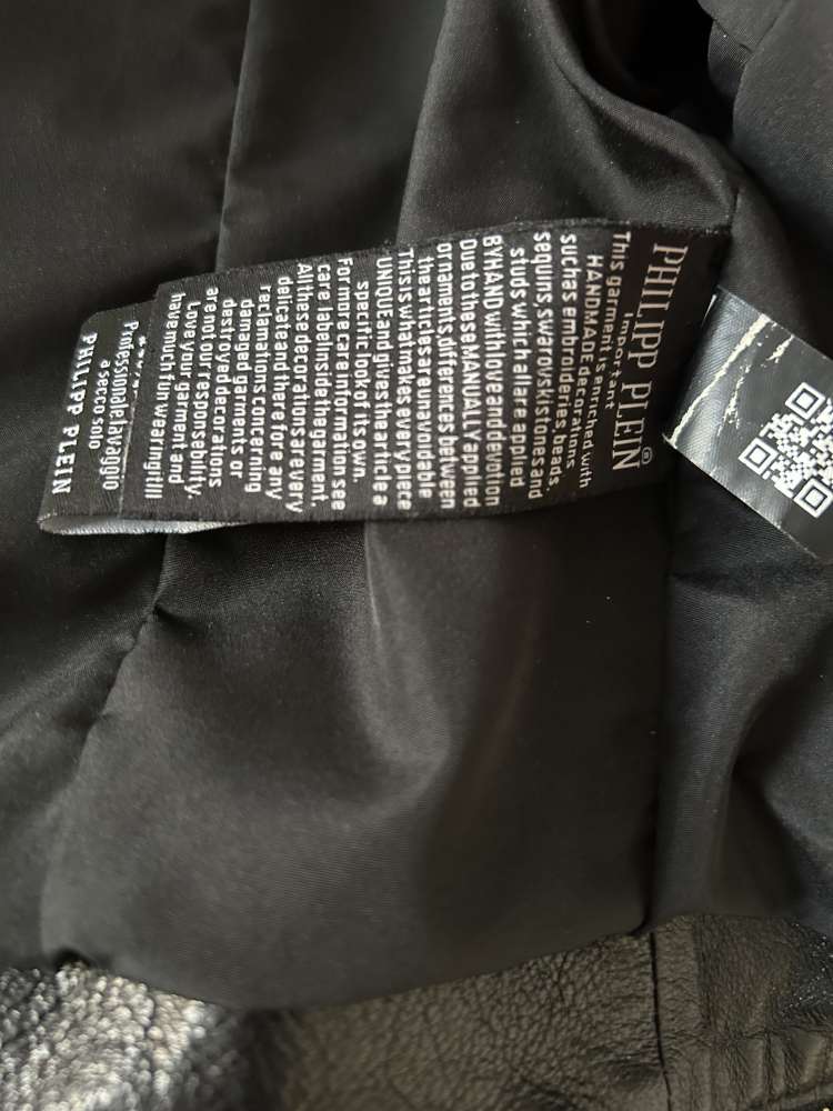 Kožená bunda Philipp Plein