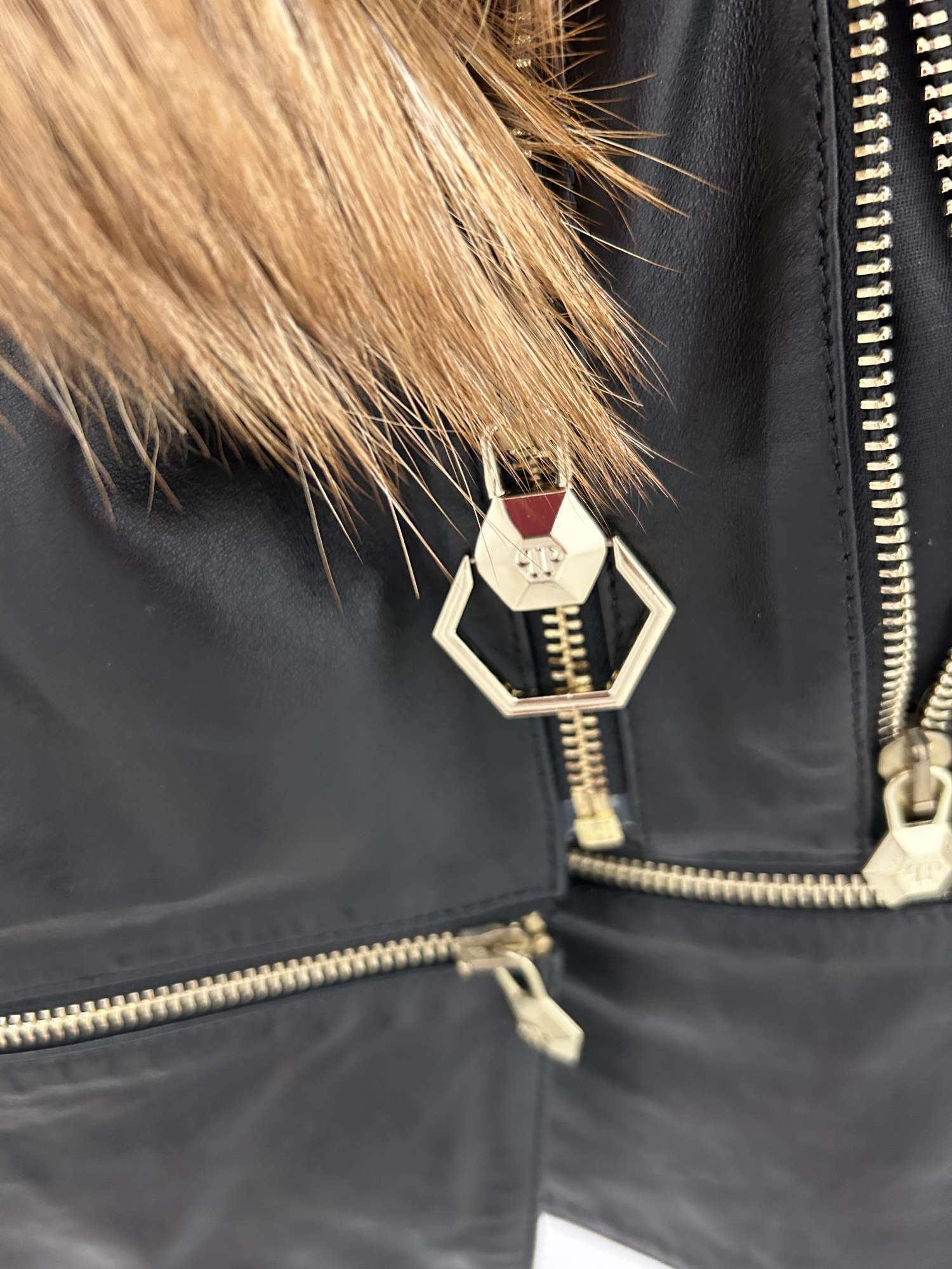 Kožená bunda Philipp Plein