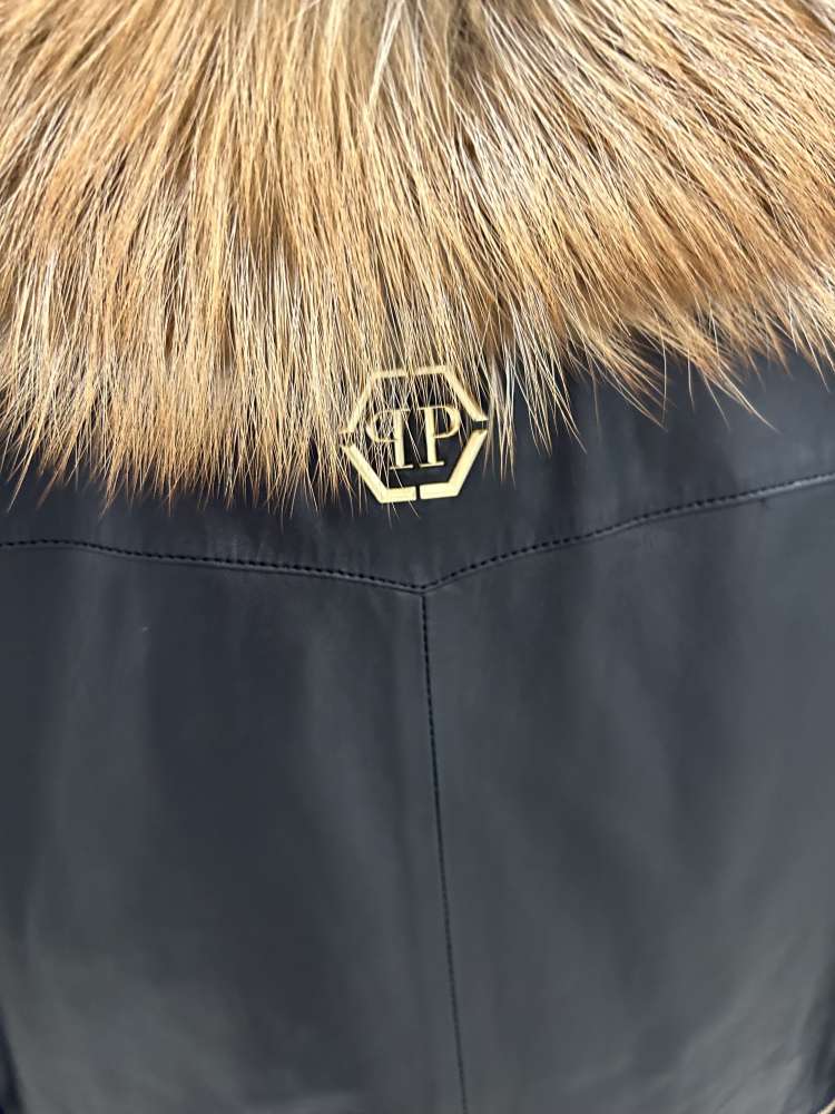 Kožená bunda Philipp Plein