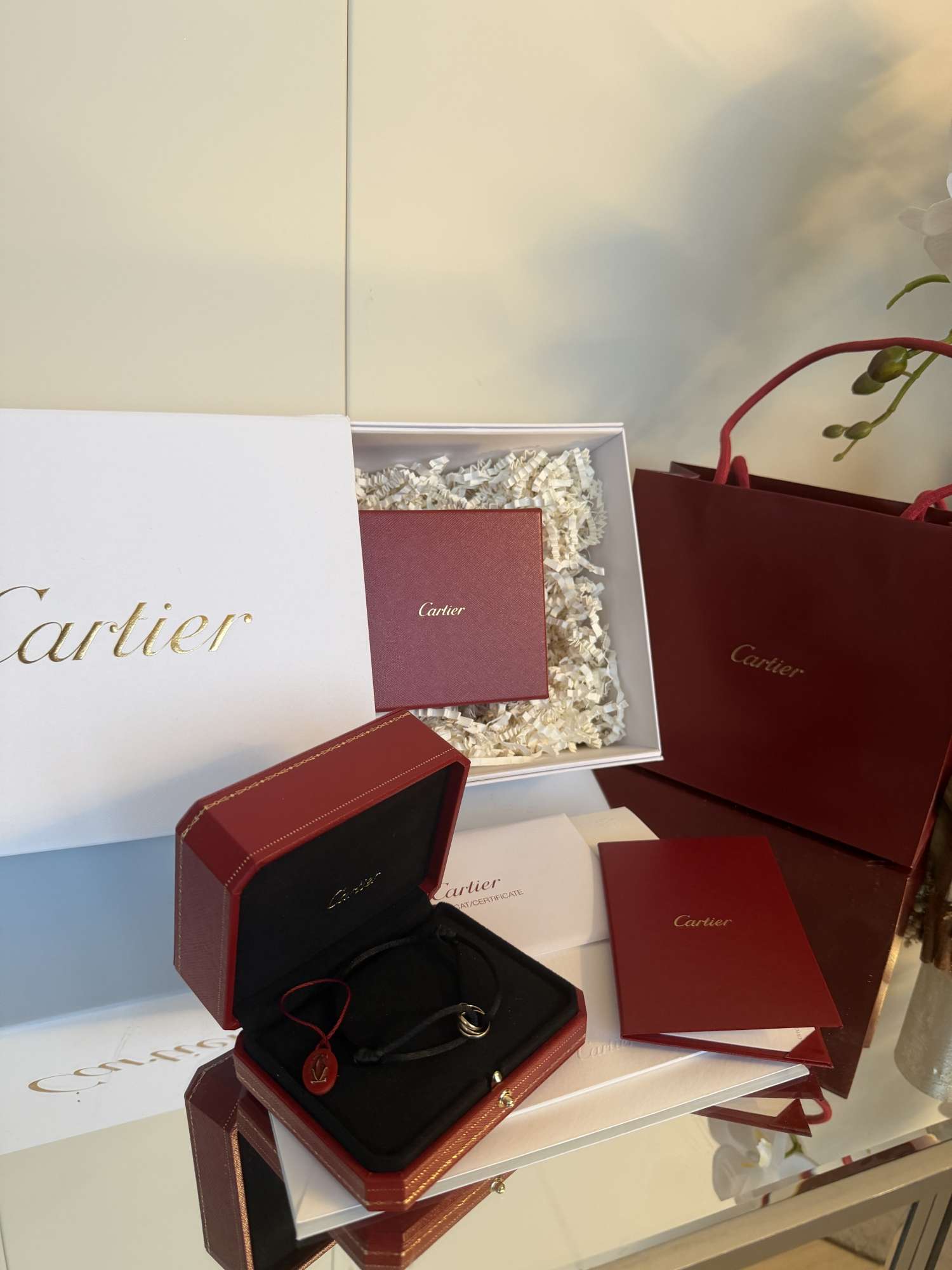 Cartier trinity náramok