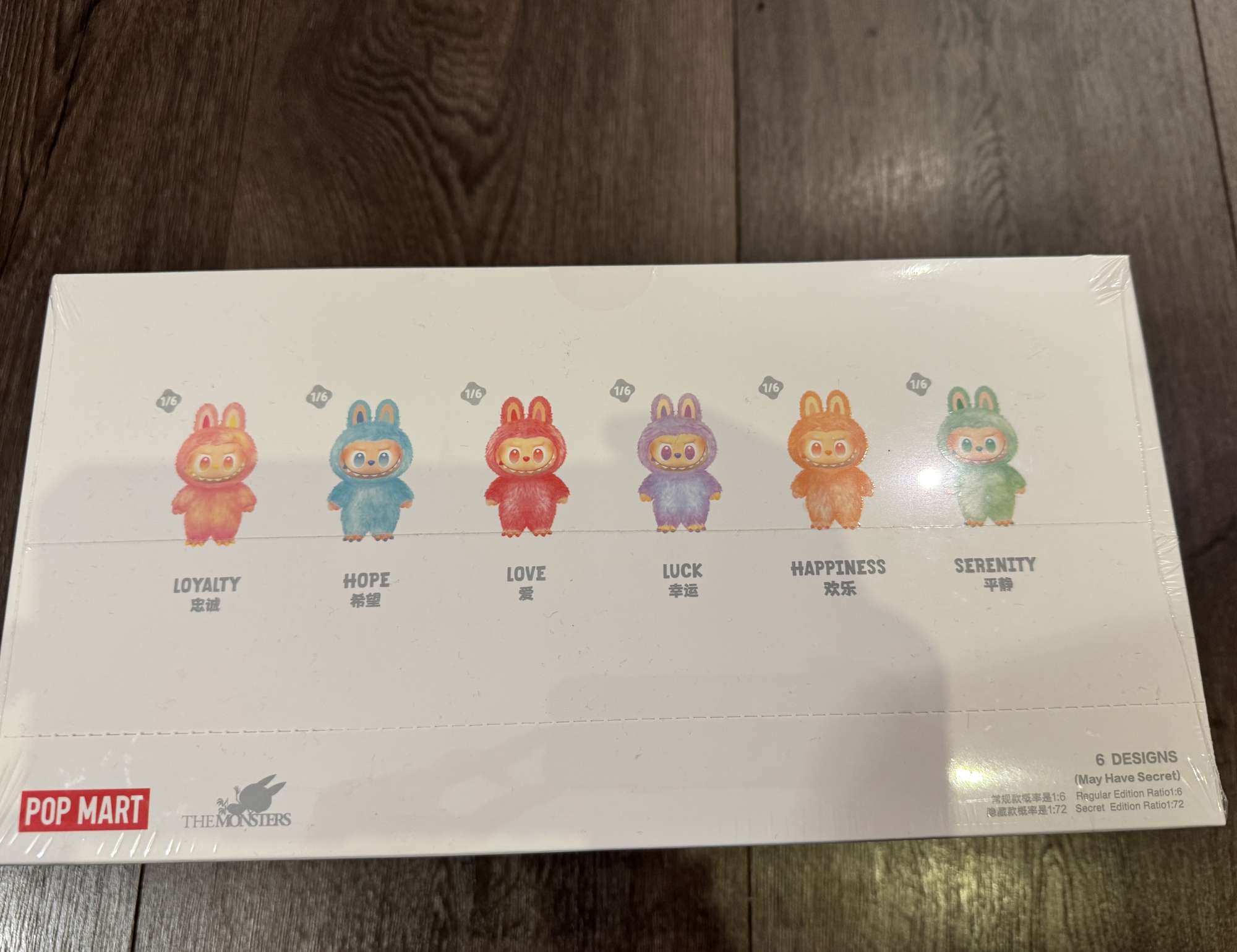 LABUBU THE MONSTERS Big into Energy Series-Vinyl Plush Pendant Blind Box