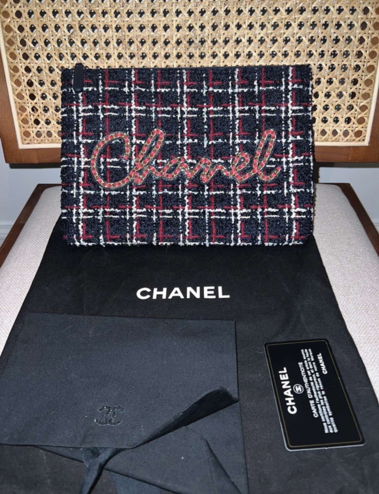 Chanel clutch