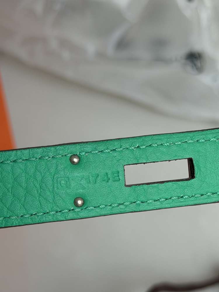 Hermes Birkin 35 Togo, PHW, Menthe color