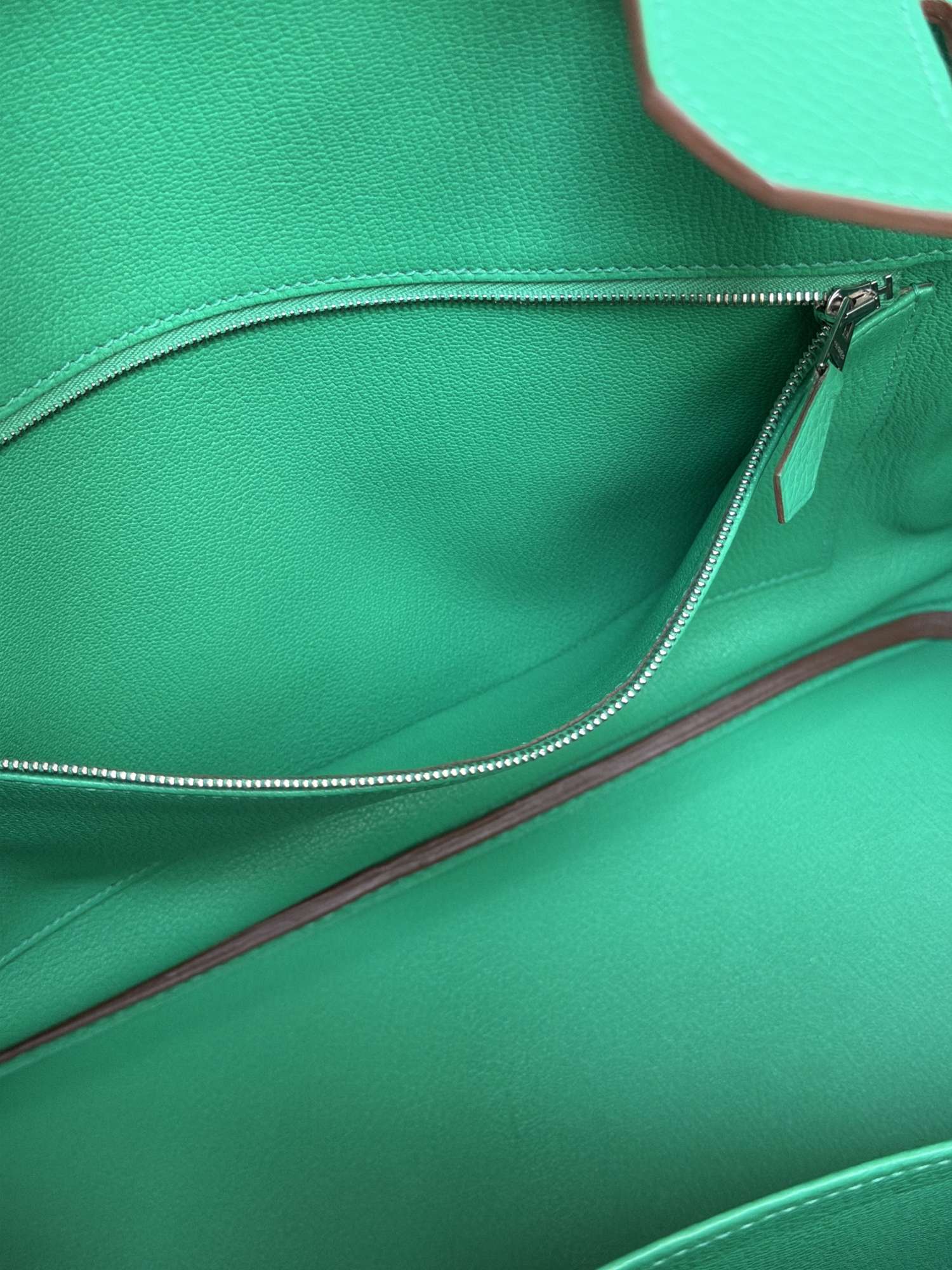Hermes Birkin 35 Togo, PHW, Menthe color
