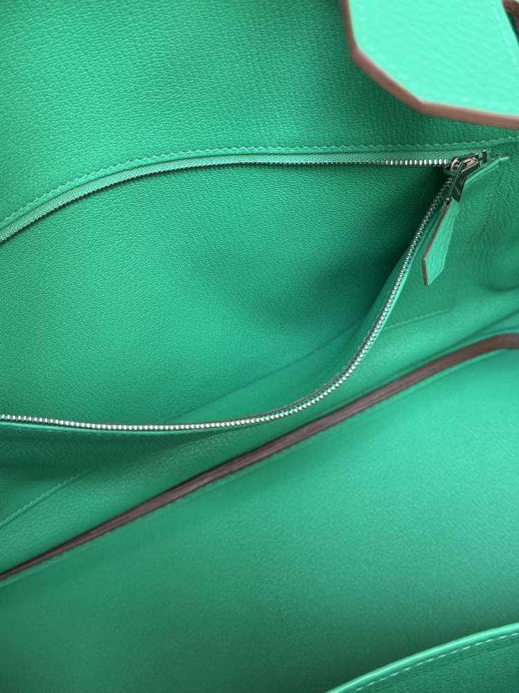 Hermes Birkin 35 Togo, PHW, Menthe color