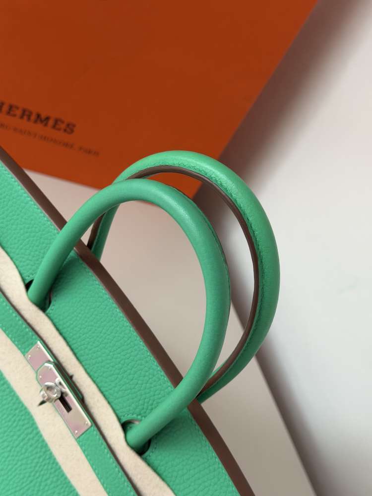 Hermes Birkin 35 Togo, PHW, Menthe color