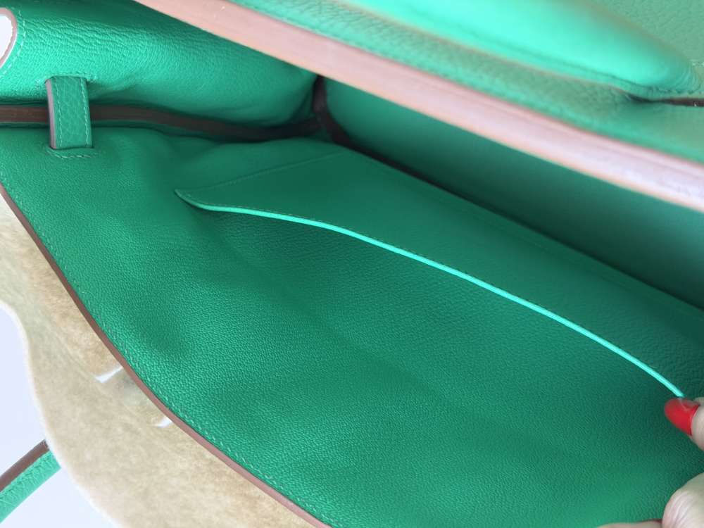 Hermes Birkin 35 Togo, PHW, Menthe color