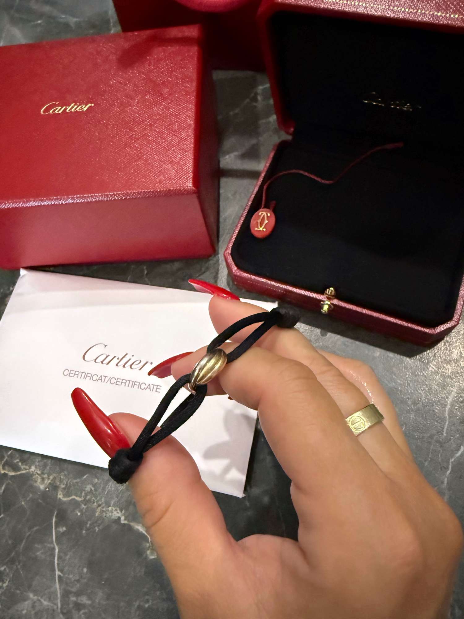 Cartier Trinity náramok