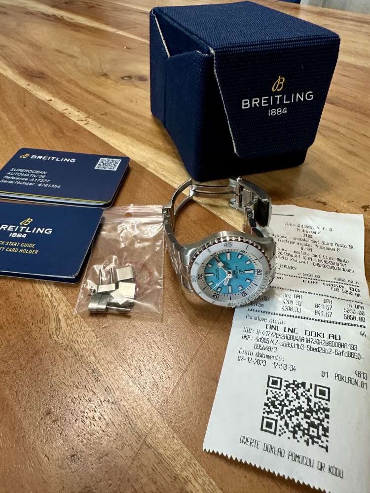 Dámske hodinky Breitling Superocean Automatic 36